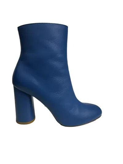 Sergio Levantesi - Blue Leather Boot Art.nerida (5976) Nerida