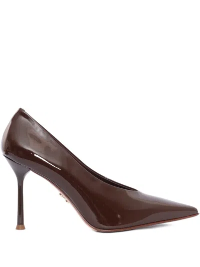 SERGIO LEVANTESI 100MM MODERNA56 POINTED PUMPS