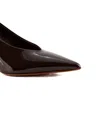 Sergio Levantesi 55mm Leather Pointed-toe Pumps In Brown