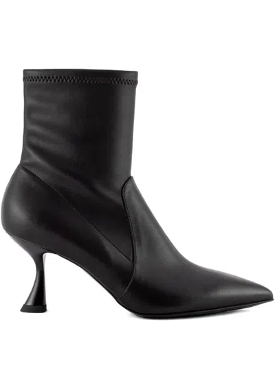 SERGIO LEVANTESI 55MM POINTED-TOE ANKLE BOOTS