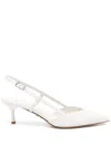 Sergio Levantesi 60mm Chantal Sandals In White