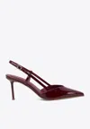 Sergio Levantesi 50mm Slingback Pointed-toe Pumps In Black