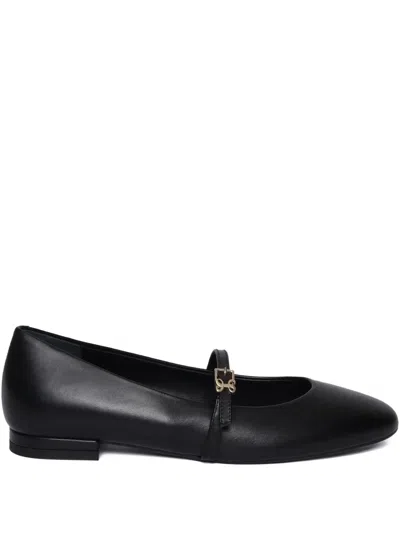 SERGIO LEVANTESI AMBRA56 STRAP BALLET FLATS