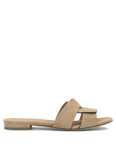 Sergio Levantesi Aria Sandals Beige In Neutral