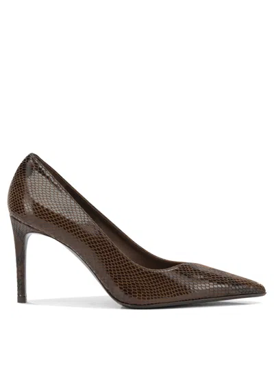 Sergio Levantesi Brown Calf Leather Pumps