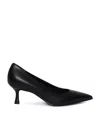 Sergio Levantesi Brunella56 Calf Black Pumps In Black