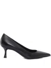 Sergio Levantesi Brunella56 Pointed Pumps In Black