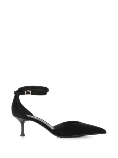 Sergio Levantesi Camelia Ankle-strap Pumps In Black