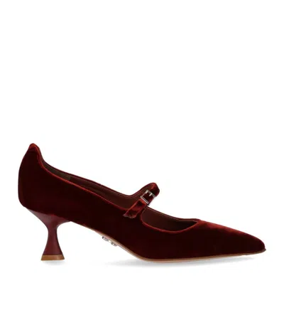 Sergio Levantesi Carlotta Rust Pump In Burgundy