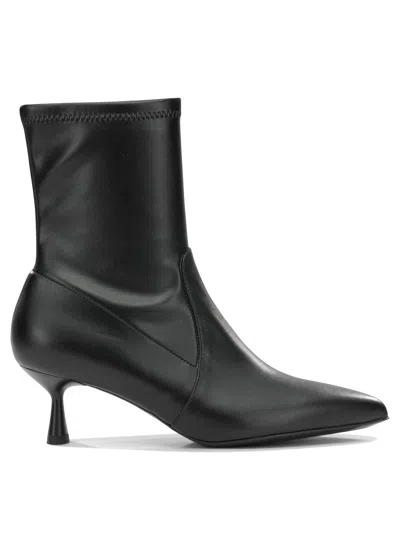 Sergio Levantesi Tronchetto Janet56 Calf/supreme Nero In Black