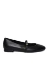 Sergio Levantesi Ambra56 Strap Ballet Flats In Black