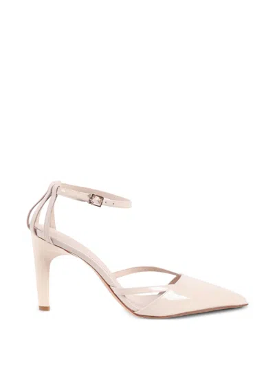 Sergio Levantesi Dea Buckled Pumps In Neutral