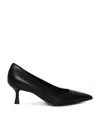 Sergio Levantesi Brunella56 Calf Black Pumps In Black