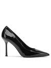 Sergio Levantesi Musa 90 Mm Heeled Shoes Black In Black