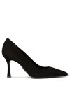 Sergio Levantesi Pointed-toe Stiletto Pumps In Black