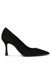 Sergio Levantesi Pointed-toe Stiletto Pumps In Black