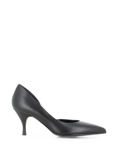 Sergio Levantesi D'orsay Pointed-toe Pumps In Black