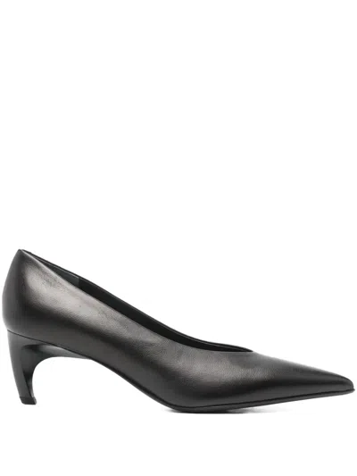 Sergio Levantesi Eloisa Pointed Heel Pumps In Black