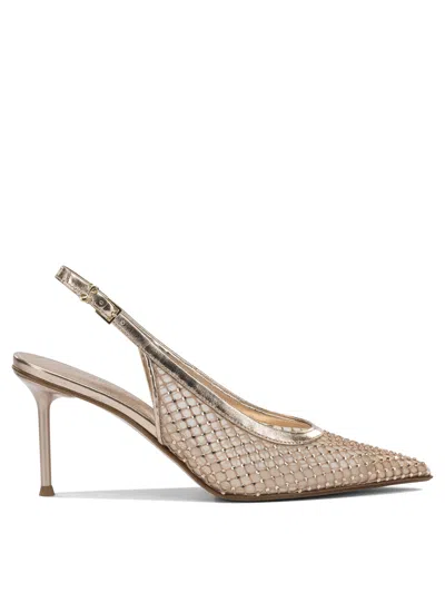 Sergio Levantesi "greta6 70mm" Slingback In Gold