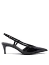 Sergio Levantesi 50mm Eva Slingback Pumps In Black