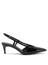 Sergio Levantesi 50mm Eva Slingback Pumps In Black