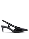 Sergio Levantesi 50mm Eva Slingback Pumps In Black