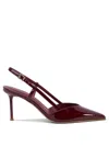 Sergio Levantesi 50mm Slingback Pointed-toe Pumps In Black