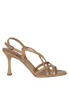 Sergio Levantesi T 80 Woven Sandal In Bianco