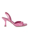 Sergio Levantesi Irene Pink Heeled Sandal In Pink