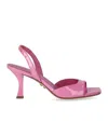 Sergio Levantesi Irene Pink Heeled Sandal In Pink