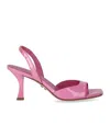 Sergio Levantesi Irene Pink Heeled Sandal In Pink