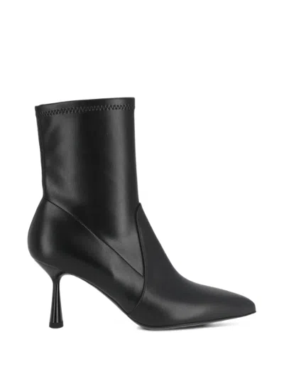 Sergio Levantesi Janet Ankle Boots In Animal Print