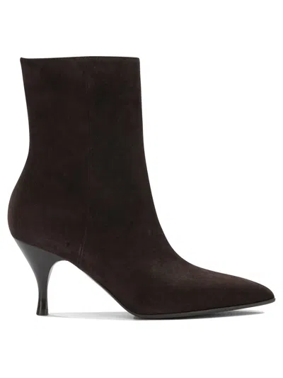 Sergio Levantesi "jodi 40mm" Ankle Boots With Zipper In Multi