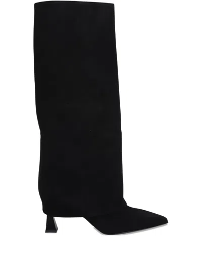 Sergio Levantesi Krizia Boots In Black