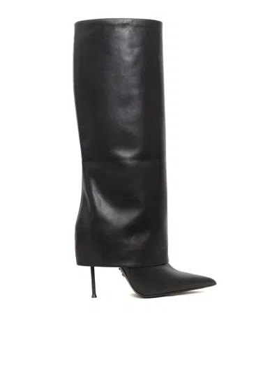 SERGIO LEVANTESI LOLA5 CALF BLACK SHOES