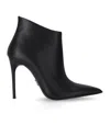 Sergio Levantesi Luna Black Heeled Ankle Boot In Black