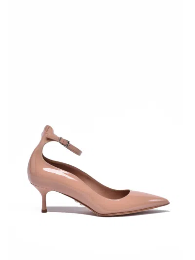Sergio Levantesi Pink Patent Leather Women's Patent Leather Pumps In Gray