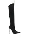 Sergio Levantesi Pointed Stiletto Boot In Black