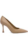 Sergio Levantesi Pointed-toe Calf Leather Pumps