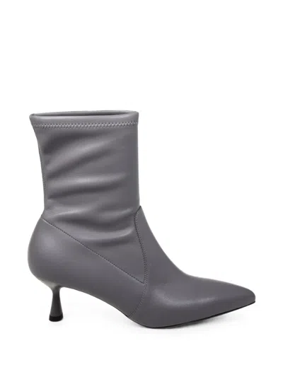 Sergio Levantesi Pointed-toe Kitten-heel Ankle Boots In Multi