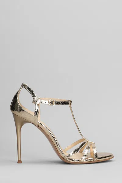 Sergio Levantesi Raily  Sandals In Platinum