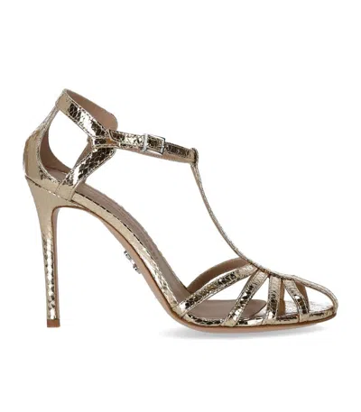 Sergio Levantesi Rita Gold Heeled Sandal