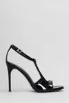 Sergio Levantesi Ryana Black Heeled Sandals In Black