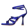 Sergio Levantesi Sandals Blue In Blu Blu E Verdi