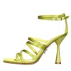 Sergio Levantesi Sandals Green In Verde Blu E Verdi
