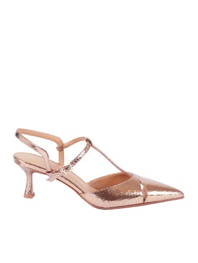 Sergio Levantesi Slingback Edvige6 Aspis Oro In Gold