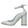 Sergio Levantesi With Heel Green In Verde Blu E Verdi