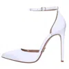 Sergio Levantesi With Heel White In Bianco Neutri