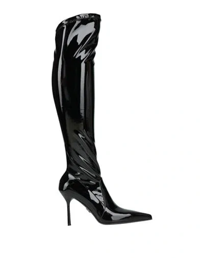 Sergio Levantesi Woman Boot Black Size 8 Leather