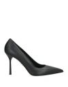 Sergio Levantesi Woman Pumps Black Size 10 Leather